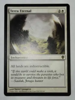 MTG Terra Eternal Worldwake 22/145 Regular Rare LP - Image 2