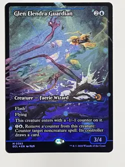 Glen Elendra Guardian (0383) (Showcase) - Lorwyn Eclipsed - Foil - MTG Magic - Image 1
