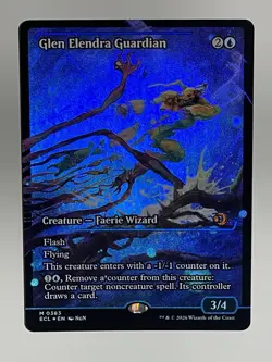 Glen Elendra Guardian (0383) (Showcase) - Lorwyn Eclipsed - Foil - MTG Magic - Image 2
