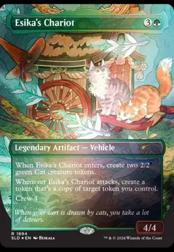 Magic the Gathering MTG Secret Lair - Adventures of the Little Witch (Foil) NEW - Image 4