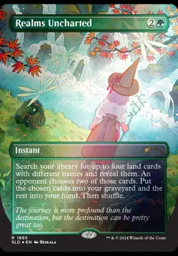 Magic the Gathering MTG Secret Lair - Adventures of the Little Witch (Foil) NEW - Image 5