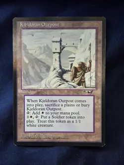 MTG Alliances #184 Kjeldoran Outpost MP - Image 1