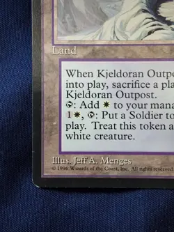 MTG Alliances #184 Kjeldoran Outpost MP - Image 5