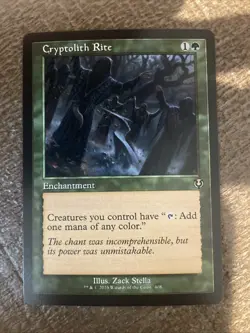 Innistrad Remastered #408 Cryptolith Rite (Retro Frame) NM Free Shipping - Image 1