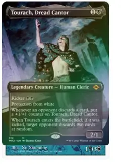 Tourach Dread Cantor foil x 1 + 10 random rares! mtg Christmas gift!! - Image 1
