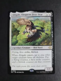 Abigale, Eloquent First-Year Rare MTG Lorwyn Eclipsed - Image 1