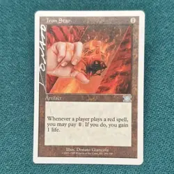 UNPLAYED SIGNED IRON STAR MtG Magic 6th Sixth DONATO GIANCOLA EDH CUBE NM - Image 1