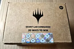 2024 MTG Magic Gathering Secret Lair 20 Ways to Win IN HAND Sealed NEW FOIL RARE - Image 1