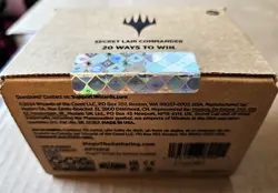 2024 MTG Magic Gathering Secret Lair 20 Ways to Win IN HAND Sealed NEW FOIL RARE - Image 2