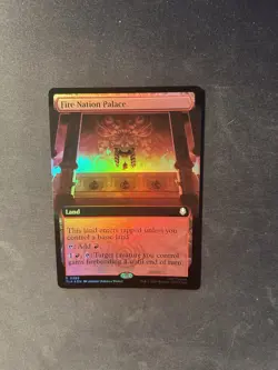 Fire Nation Palace (Extended Art) #389 (Foil) (NM) TLA Magic MTG - Image 1