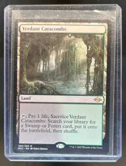 2021 Magic: The Gathering Modern Horizons 2 Verdant Catacombs #260 - Image 1
