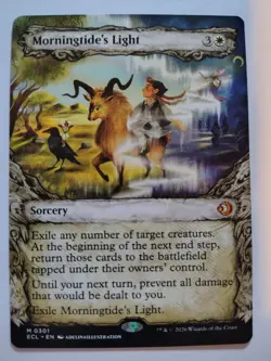MTG - Morningtide's Light (Showcase) - Lorwyn Eclipsed NM/M Condition - Image 1
