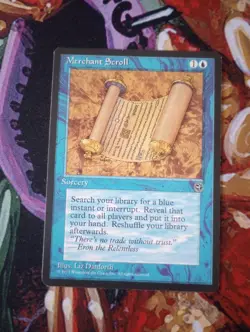 Merchant Scroll - MTG - Homelands - HML - NM - Image 1