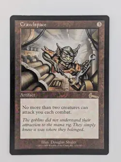 Crawlspace - LP - Urza's Legacy - MTG - Image 1