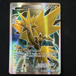 Pokemon TCG Zapdos 29/83 XY Generations Full Art Ultra Rare 2016 LP - Image 1
