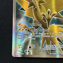 Pokemon TCG Zapdos 29/83 XY Generations Full Art Ultra Rare 2016 LP - Image 5