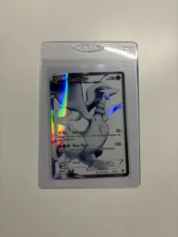 Pokemon TCG Reshiram 113/114 Zekrom 114/114 Black and White Holo Rare - Image 1
