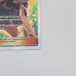 Pokemon TCG Zinnia Near Mint Dragon Majesty 70/70 Holo Ultra Rare Hyper Texture - Image 4