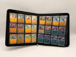 Pokemon TCG Scarlet & Violet Paldean Fates Complete Master SET w/Binder - Image 2