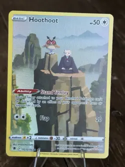 Hoothoot TG12/TG30 Swsh10 Astral Radiance Trainer Gallery Holo Pokemon TCG - Image 1