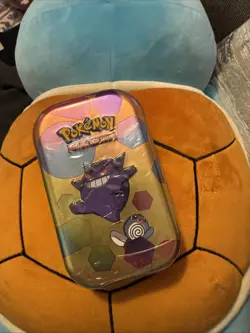 Pokemon TCG Scarlet & Violet 151 Mini Tin Gengar + Poliwag NEW SEALED - Image 1