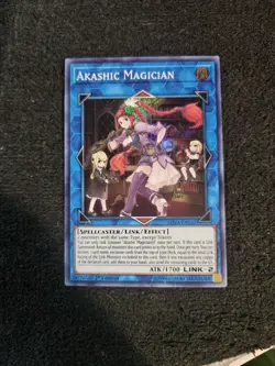 Yugioh! Akashic Magician - 1st ed Super Rare - SHVA-EN052 - NM - Image 1