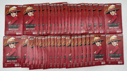 Lot of (42) One Piece EN OP-13 Carrying On His Will Sleeved Booster Packs Sealed - Image 1