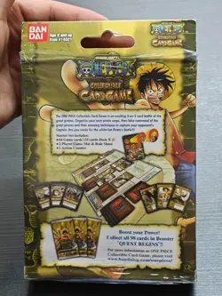 ONE PIECE CCG The Quest Begins Starter Bandai 2005 New Sealed - Image 2