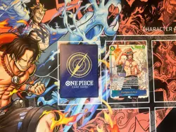 One Piece Carrying on His Will Portgas D Ace Alt Art OP13-119 SEC - Image 3