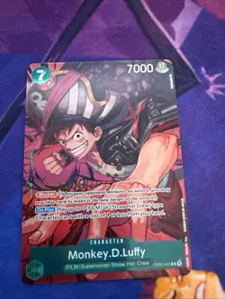 One Piece Monkey.D.Luffy (041) (Alternate Art) - Paramount War (OP02) - Mint - Image 1