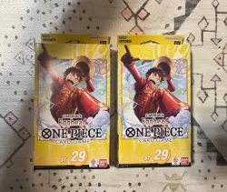 Lot Of 2 Box One Piece Egghead ENGLISH Starter Deck ST-29 SEALED NEW Ships Now - Image 1