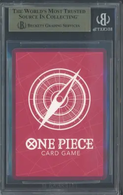 2025 ONE PIECE PROMOS BVB X ONE PIECE MATCH DAY 2025 #003 MONKEY D. LUFFY BGS 10 - Image 2