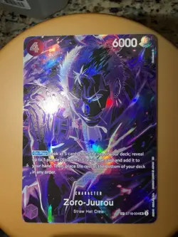 One Piece TCG Zoro-Juuro (SP) (SR) - Legacy Of The Master (OP12) - Image 1