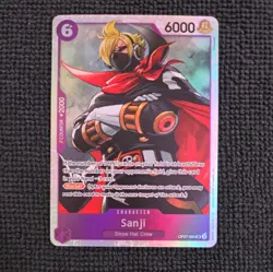 Sanji OP07-064 500 Years in the Future One Piece TCG - English NM SR Foil - Image 1