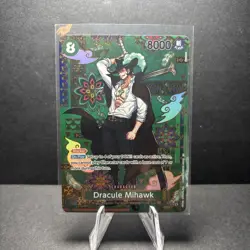 Dracule Mihawk - OP12-030 (SP) - The Azure Sea's Seven (OP14) - English - Image 1