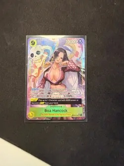 Boa Hancock Alt Art OP14-112 SR The Azure Sea’s Seven English One Piece TCG NM - Image 1
