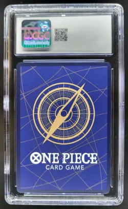 2024 ONE PIECE CCG JAPANESE MONKEY D. LUFFY BORDERLESS PROMO P-055 CGC 10 RC7 - Image 2