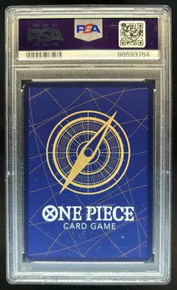 2022 One Piece Romance Dawn (JP) Punk Gibson Rare #OP01-058 PSA 10 - Image 2