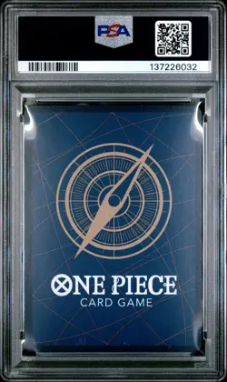 2025 ONE PIECE OP13-CARRYING ON HIS WILL ALTERNATE ART MONKEY D. LUFFY PSA 10 - Image 2