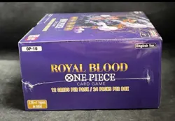 One Piece OP10 Royal Blood Booster Box Factory Sealed English Edition - Image 2