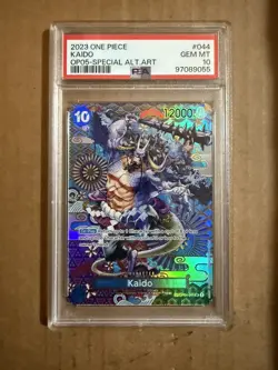 One Piece TCG Kaido OP04-44 Special Alternate Art PSA 10 - Image 2