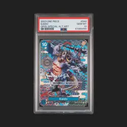 One Piece TCG Kaido OP04-44 Special Alternate Art PSA 10 - Image 5