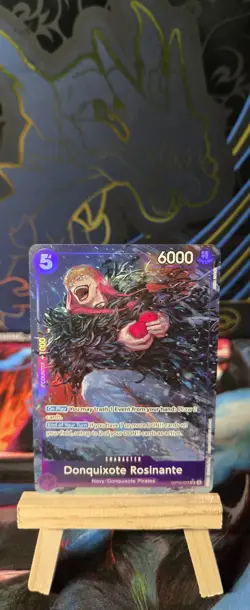 Donquixote Rosinante (Alt Art) OP10-072 SR Royal Blood - ONE PIECE English Card - Image 1