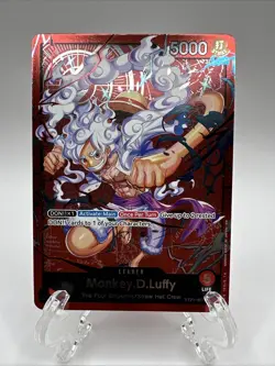 Monkey D Luffy ST21-001 Learn Together Promo Deck Leader One Piece Card English - Image 1