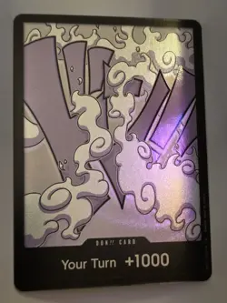 DON!! Card (Monkey.D.Luffy) (Foil) One Piece Promo (Tin Pack Vol. 1) - Image 2