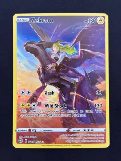 Zekrom TG05/TG30 - Brilliant Stars - Near Mint NM Pokemon Card - Image 1
