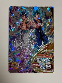 Gogeta UM SEC BM8-SEC Super Dragon Ball Heroes Japanese Trading Card Near Mint - Image 1