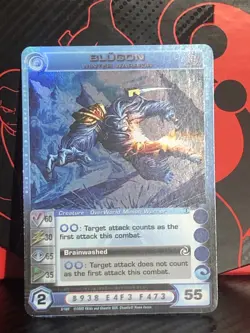 Chaotic BLUGON WINTER WARRIOR - Max Energy - Super Rare Chaotic Card - NM 1st ED - Image 1
