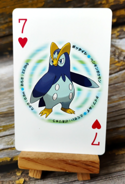 Prinplup - 2007 Dialga Diamond & Pearl Poker Deck - Pokemon Playing Card - Image 1