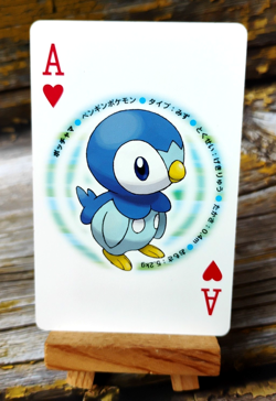 Piplup - 2007 Dialga Diamond & Pearl Poker Deck - Pokemon Playing Card - Image 1
